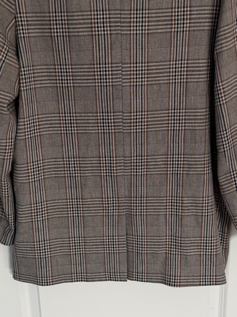 Madewell Menswear Plaid Caldwell Double-Breasted Blazer Size Medium 54572 - Picture 10 of 16